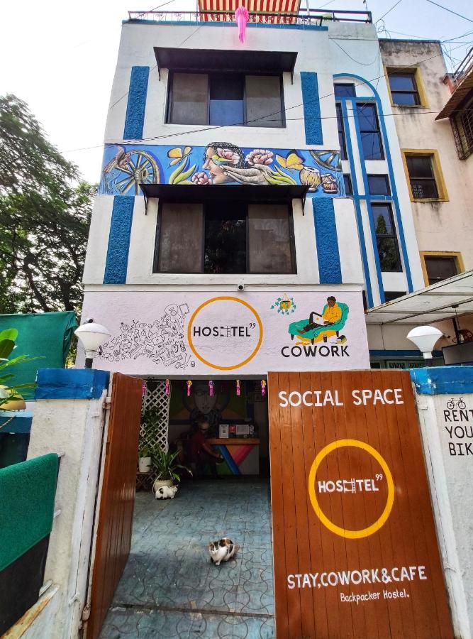 Hoshtel99 - Prime - Stay, Cowork And Cafe Pune Luaran gambar